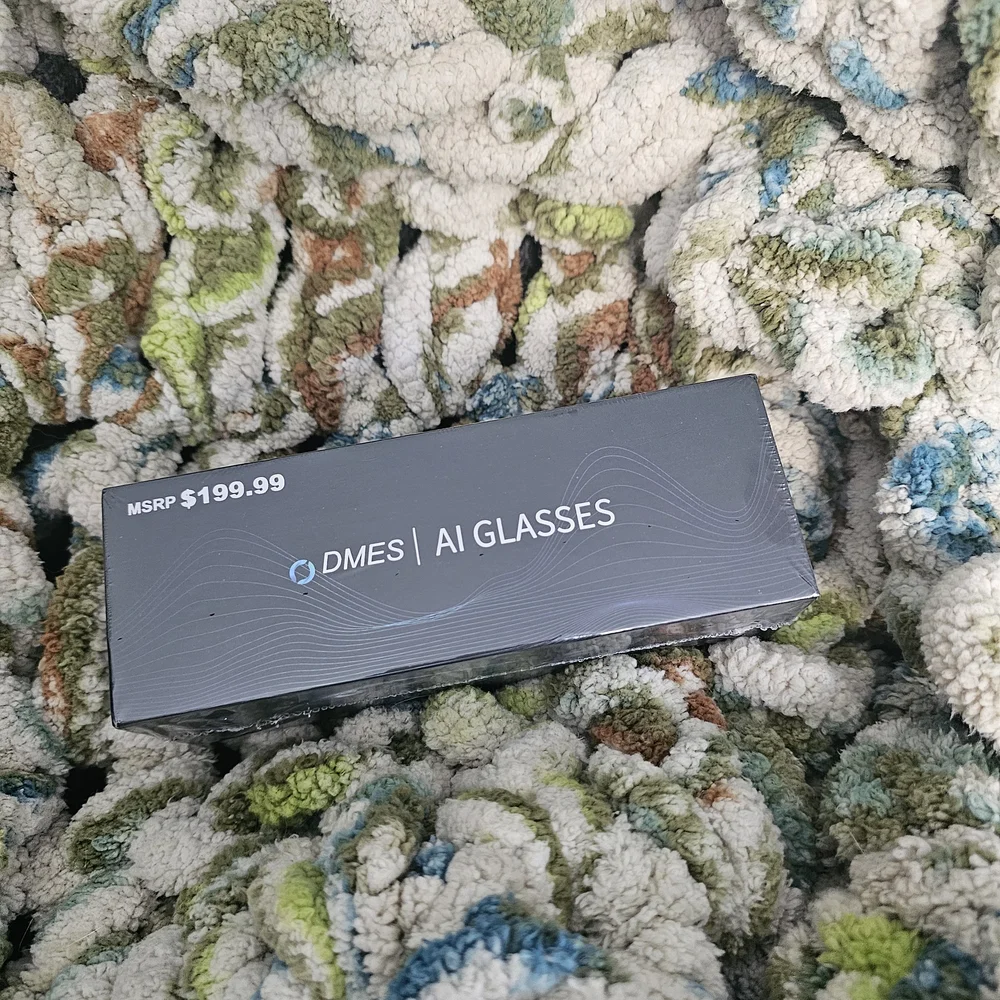 Black AI Glasses